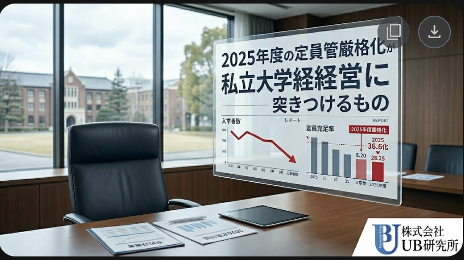 2025年度の定員管理厳格化が私立大学経営に突きつけるもの